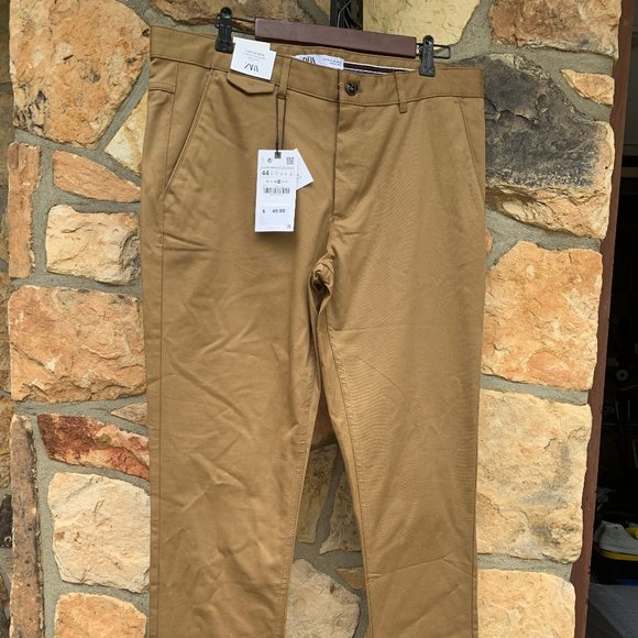 mens slim fit khakis